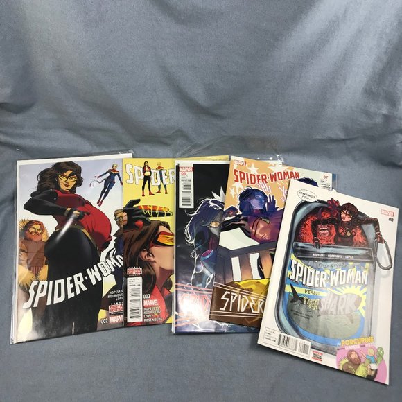 Spider-Woman Marvel Comics Lot of 11 #2 3 6-13 16 Assorted Issues 2016 Series - Picture 2 of 5